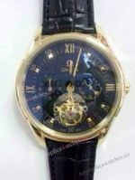 Omega Moon Phase Black Face Automatic Movement Replica Watch